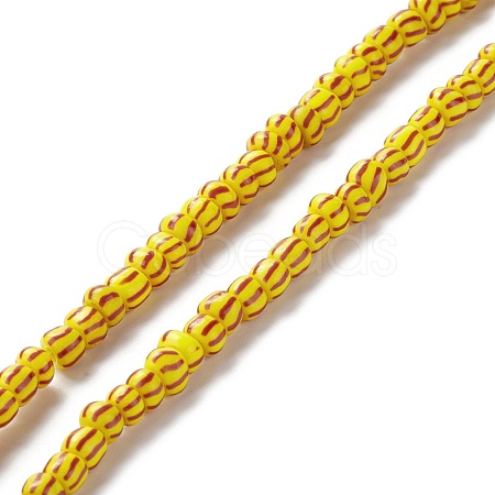 Handmade Lampwork Beads Strands BLOW-K001-01B-03-1