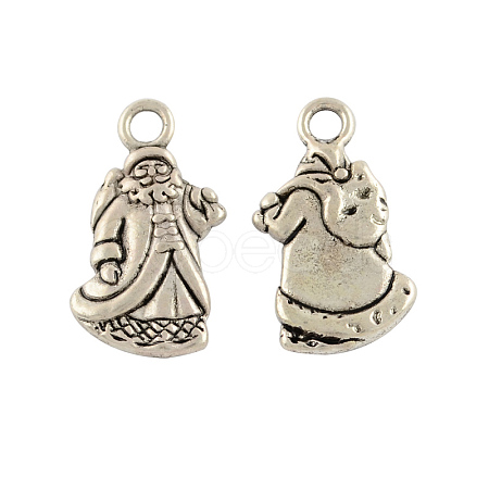 Tibetan Style Alloy Pendant X-TIBEP-GC157-AS-RS-1