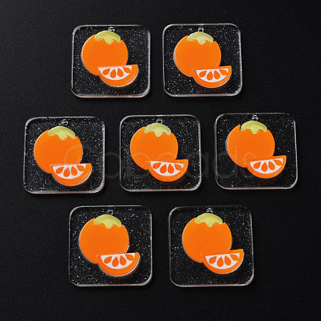 Cellulose Acetate(Resin) Pendants KY-N015-77-1