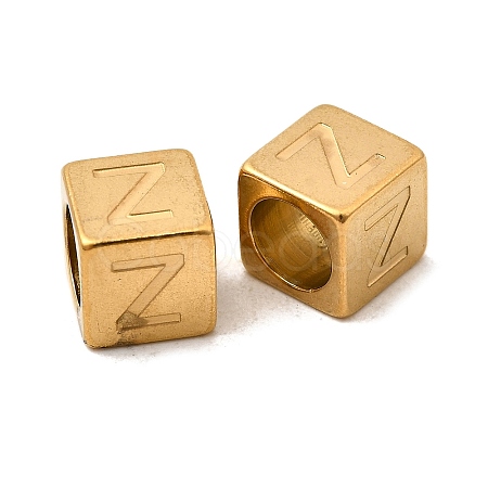 304 Stainless Steel European Beads STAS-D382-02Z-G-1