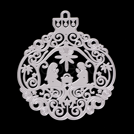 Frame Metal Cutting Dies Stencils DIY-O006-12-1