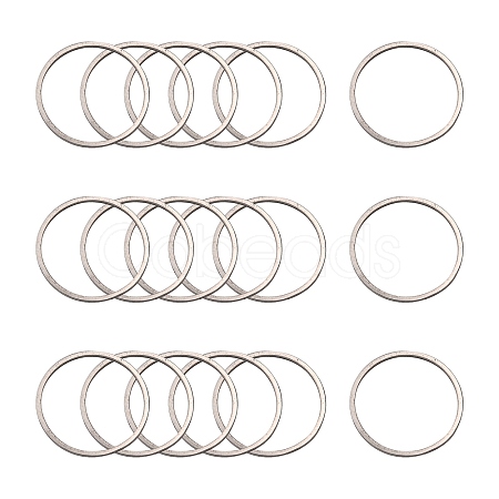 Non-Tarnish 304 Stainless Steel Linking Ring STAS-S079-12C-A-1