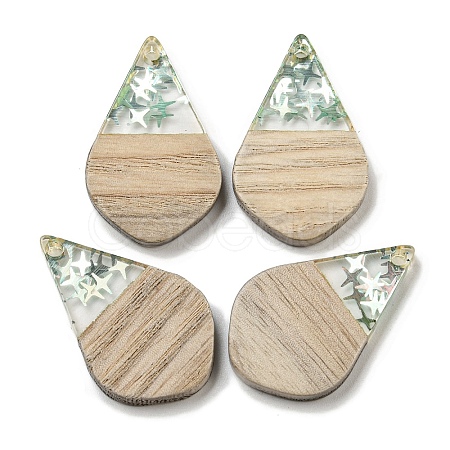 Wooden Pendants FIND-B042-12D-1