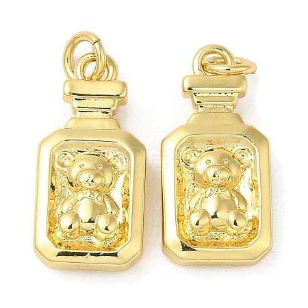 Rack Plating Brass Pendants KK-C030-28G-1