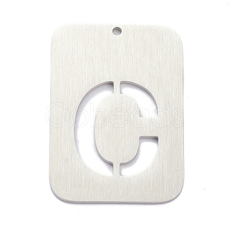 Non-Tarnish 304 Stainless Steel Pendants STAS-K216-49C-P-1