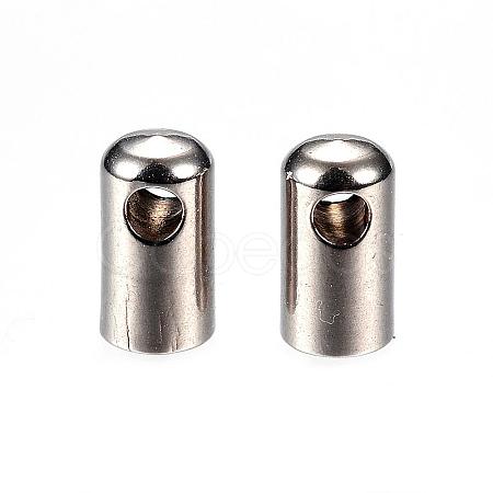 Tarnish Resistant 304 Stainless Steel Cord Ends STAS-D448-102P-1