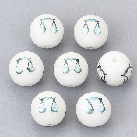 Electroplate Glass Beads EGLA-S178-11I-05-1