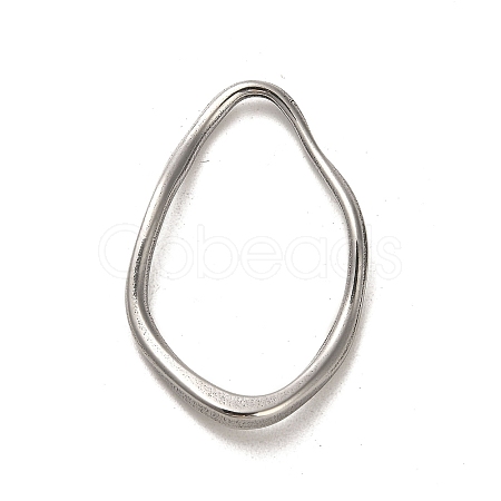 Non-Tarnish 304 Stainless Steel Linking Rings STAS-Q316-04C-P-1