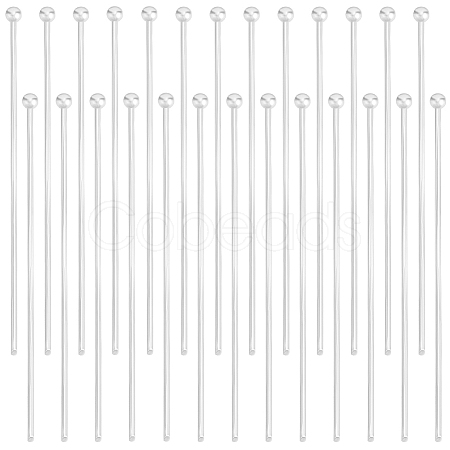 200Pcs Brass Ball Head Pins FIND-BBC0015-90C-1