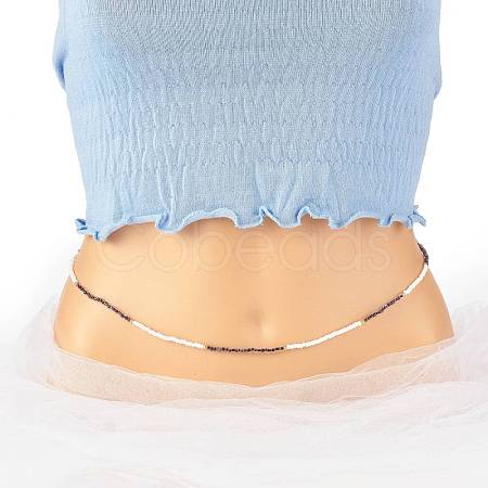 Glass Seed Waist Beads NJEW-C00019-05-1
