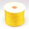 Nylon Thread, Rattail Satin Cord, Gold, 1.5mm, about 49.21 yards(45m)/roll