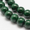 Natural Malachite Beads Strands G-F461-05-6mm-3