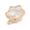 Brass Inlay Clear Glass Pendants LS-KK-Z061-05G-2