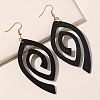 Iron Wood Dangle Earrings for Women WG05794-04-1