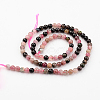 Natural Multicolor Tourmaline Round Bead Strands G-F269-05-8mm-2