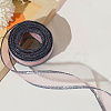Sparkle Polyester & Metallic Mesh Ribbon for Bowknot Making OCOR-WH20007-19D-7