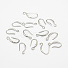 Brass Earring Hooks X-KK-F714-06S-1