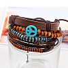 Multi-strand Bracelets BJEW-N0011-019-2