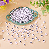 500Pcs Acrylic Beads SACR-TA0001-55Q-4