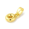 Rack Plating Brass Charms KK-C053-04G-O-2
