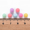 Opaque Acrylic Beads PAB702Y-B01-4