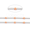 304 Stainless Steel Enamel Curb Chains CHS-P013-01P-01-2