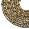 Frosted Natural Crazy Agate Beads Strands G-K389-C14-01-3