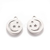 Non-Tarnish 304 Stainless Steel Charms LS-STAS-Q201-T106-2