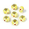Handmade Lampwork European Beads LAMP-Q029-03B-1