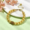 Glass Imitation Pearl Beaded Bracelets for Women BJEW-JB10034-05-2
