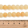Natural Yellow Calcite Beads Strands GG-CBAA3AB-01-8mm-4