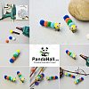 10mm Multicolor Assorted Pom Poms Balls About 2000pcs for DIY Doll Craft Party Decoration AJEW-PH0001-10mm-M-7