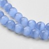 Cat Eye Beads Strands X-CER53-3