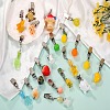 4Pcs Mushroom Resin Tablecloth Weights HJEW-SW00128-05-8