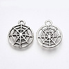 Tibetan Style Alloy Pendants TIBE-T010-30AS-RS-2