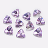 Faceted Glass Rhinestone Charms X1-RGLA-F050-A-001VL-1