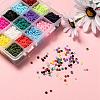 15 Colors Handmade Polymer Clay Beads CLAY-JP0001-04-4mm-6
