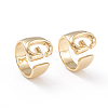 Brass Cuff Rings RJEW-L097-06G-1