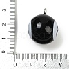 8 Ball Sport Theme Resin Pendants LS-RESI-I063-01B-3