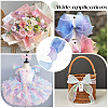 3Rolls Polyester Organza Ribbons SRIB-CY0001-37A-5