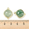 Natural Green Strawberry Quartz Pendants G-M431-12G-04-3