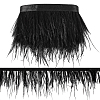 2 Yards Fashion Ostrich Feather Cloth Strand Costume Accessories FIND-GA0003-68B-1