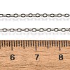 Non-Tarnish 304 Stainless Steel Cable Chain Necklace STAS-T040-PJ204-50-3