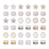 64Pcs 8 Style Silicone Ear Nuts SIL-KS0001-01-1