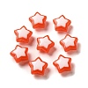Imitation Jelly Transparent Acrylic Beads SACR-R741-03A-1