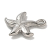 Anti-Tarnish 304 Stainless Steel Pendants STAS-Q334-59P-2