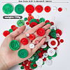 Resin Buttons BUTT-WH20002-07G-2