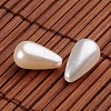 Teardrop Acrylic Imitation Pearl Beads OACR-O002-2461-2