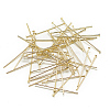 Brass Flat Head Pins X-KK-T032-092G-2
