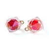 Acrylic Pendants TACR-C021-01-2